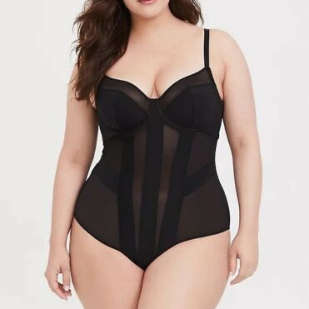 NWT Torrid Black Body Suit Size 4